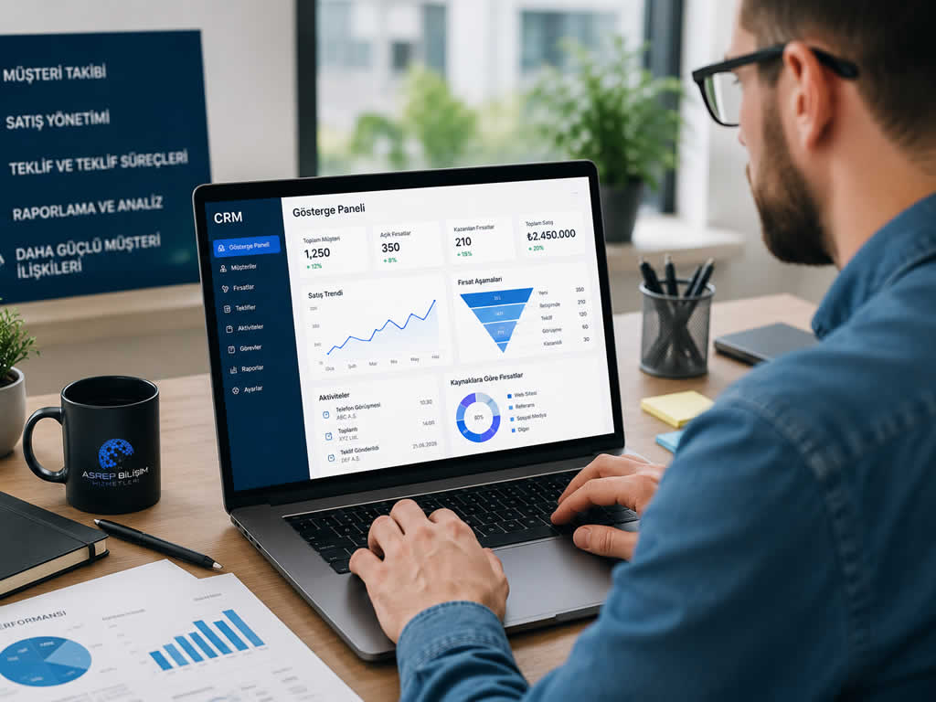 CRM sistemleri satış süreçlerini nasıl güçlendirir