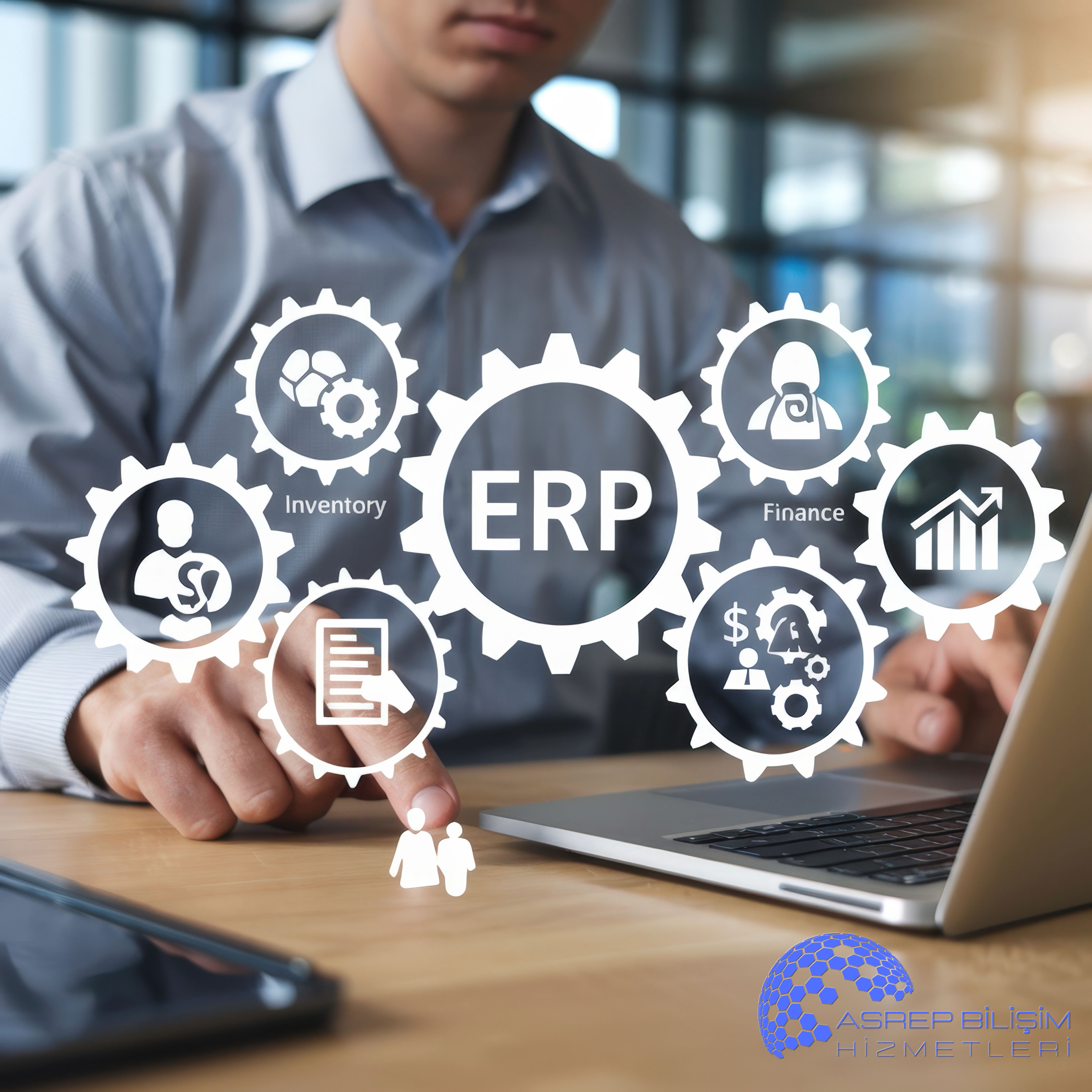 ERP finans ve muhasebe yönetimi